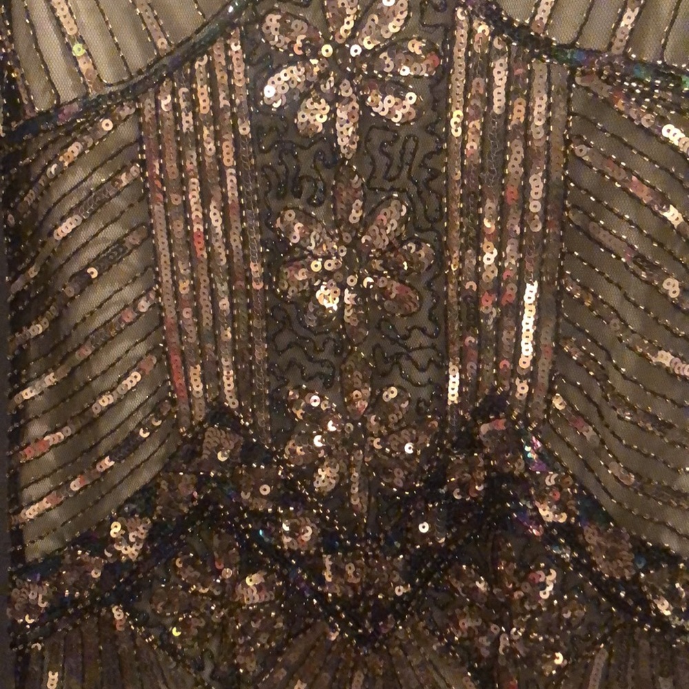 Glam up sparkle for holidays/ special occasion. Vintage Gatsby-inspired dress - Picture 11 of 12